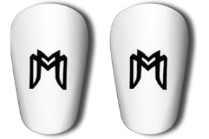 MediCaptain MiniGuards - Mini Shin Guards for Soccer Players - Tiny Shin Pads for Men, Women, Teens - Miniature Shin Guards 3.9 x 2.4 inch - Perfect for High Level Soccer Athletes