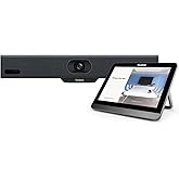 Yealink A10-020 All-in-One Video Conferencing System with CTP18 Touch Panel | 4K Conference Room Camera,Android 13,Certified by Teams Room/Zoom Room,Small Rooms,Meeting Bar A10,Auto Framing,AI Tracking