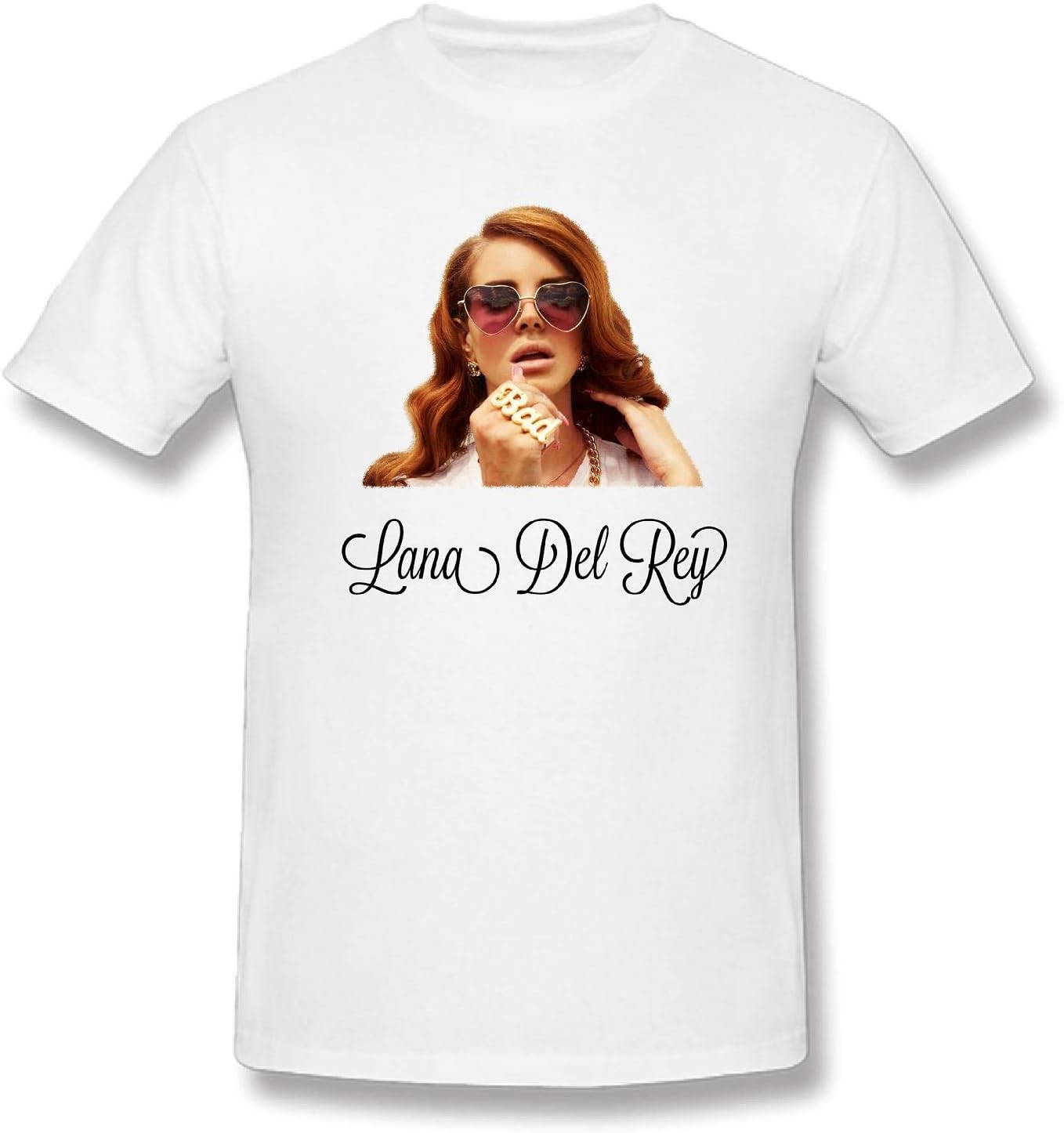 Lana T Shirt Del Rey Cotton Men's Rock Music T-Shirts