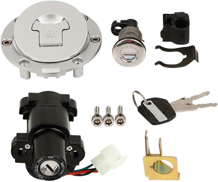 Ignition Switch Lock Fuel Cap Gas For Honda CBR600 F4 F4I 1999 2000 2001 2002