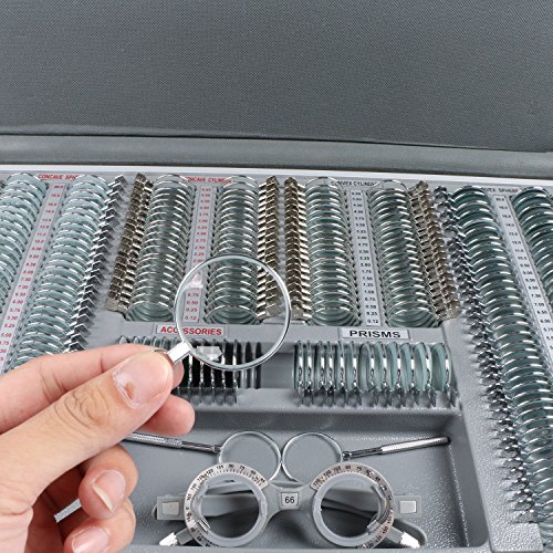 UCanSee 266 Pcs Optical Trial Lens Set Kit Metal Rim Aluminum Case on Galleon Philippines