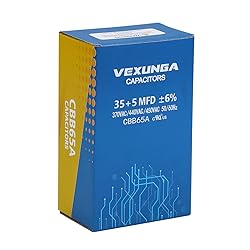 VEXUNGA 35/5 uF 35+5 MFD 370V 440V 450V Oval Dual