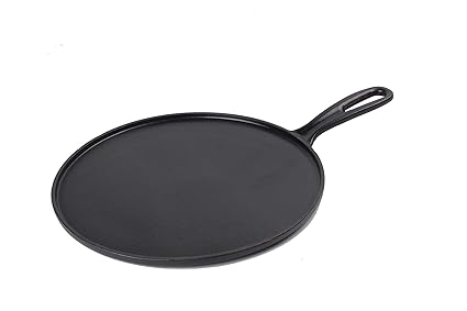 Buy Ekitchen Pre Seasoned Cast Iron Dosa Tawa Pizza Pancake Pan