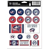 NHL Columbus Blue Jackets 5''x7'' inch Sticker Sheet