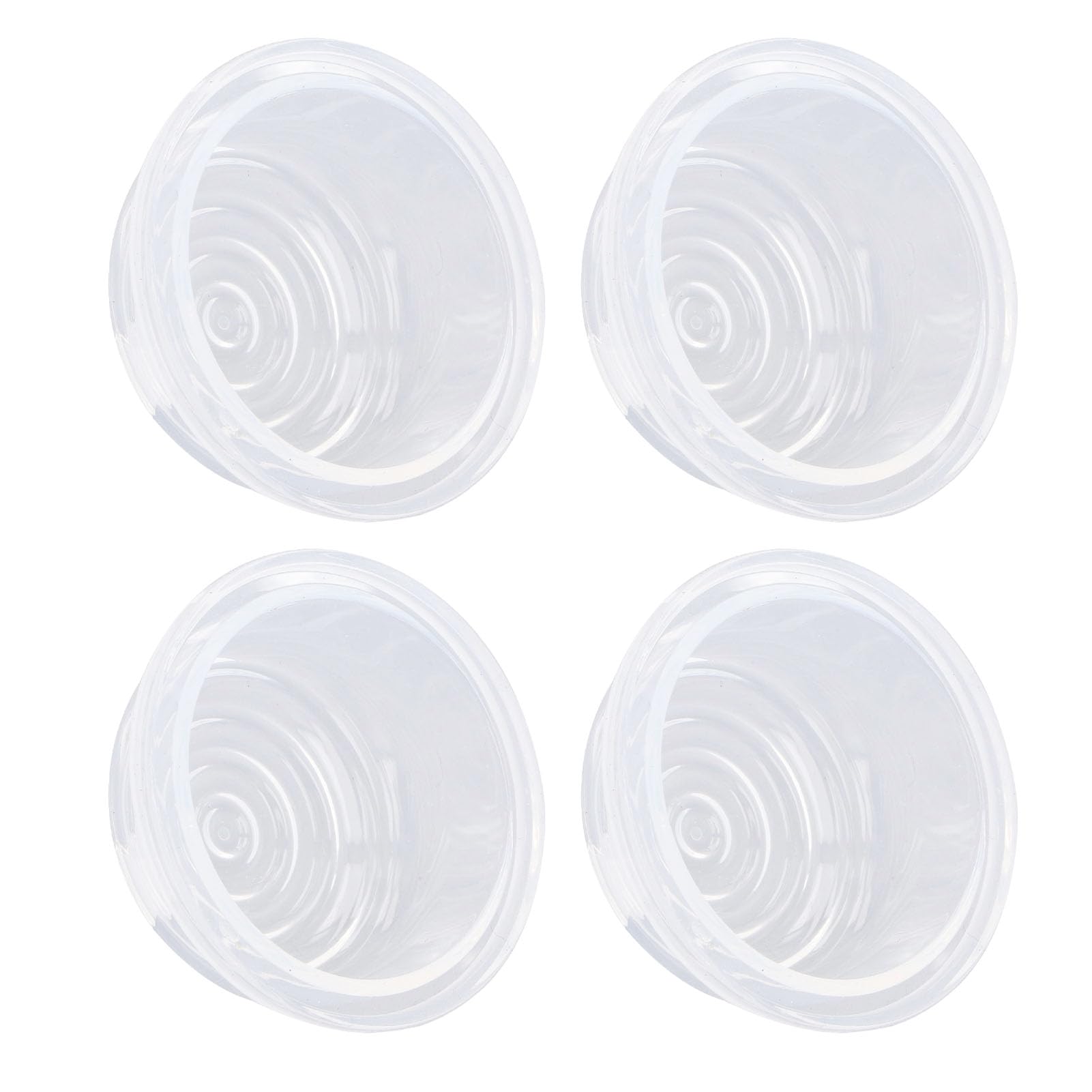 4 Pcs Silicone Diaphragm Wearable Milk Absorbers Leakproof Anti Backflow Design Breast Pump Parts Accessories Replacement Diaphragm for