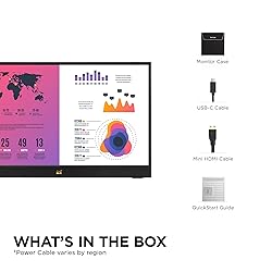 ViewSonic VA1655 15.6 Inch 1080p FHD IPS Portable