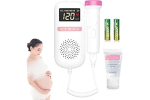 NABOET Bags for Baby Monitor Heartbeat Pregnancy Accessories Pocket Portable Doppler Fetal Heart Rate Monitor Bag Easy to Use-P1