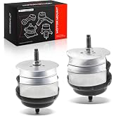 A-Premium Set of 2 Front Left and Right Engine Motor Mount Kit | Compatible with Cadillac SRX 2004-2009, CTS 2003-2014, STS 2005-2011, 2.8L 3.0L 3.2L 3.6L 4.4L 4.6L 5.7L 6.0L