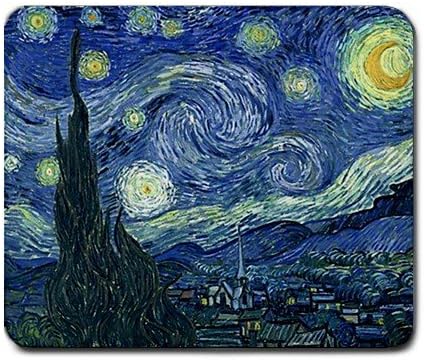 Van Gogh Starry Night Large Mousepad Mouse Pad Great Gift Idea