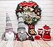 iGnome Handmade Christmas Gnome Decoration Swedish Tomte Santa Figurines (Red)