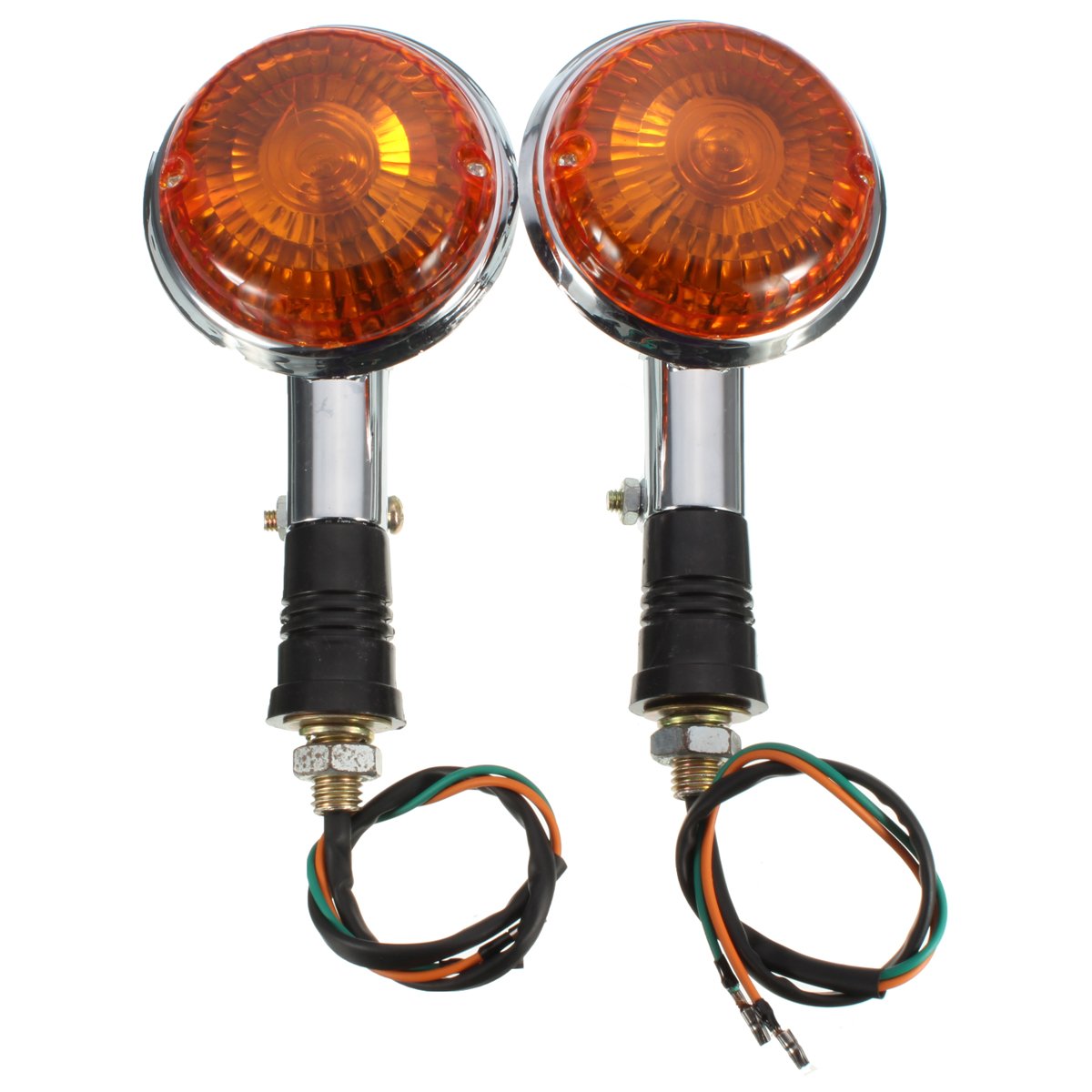 Alamor Amber Turn Indicator Signal Light Blinker Lens compatible with Yamaha Virago Xv1100 1985-1999