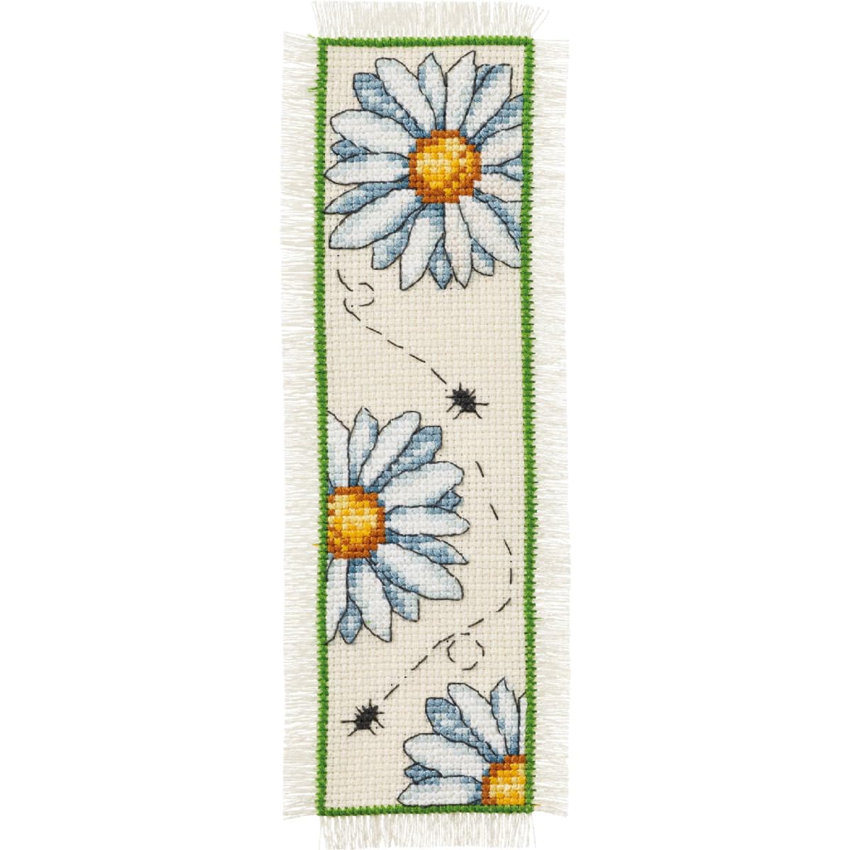 Permin Daisy Counted Bookmark Cross Stitch Kit