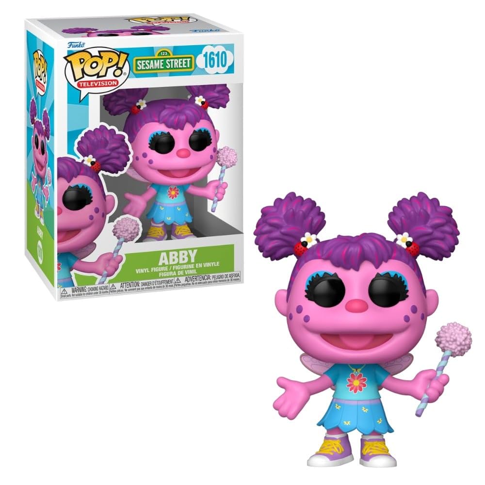 Funko Pop! TV: SS - Abby Cadabby - Sesame Street - Collectable Vinyl Figure - Gift Idea - Official Merchandise - Toys for Kids and Adults - TV Fans - Model Figure for Collectors and Display