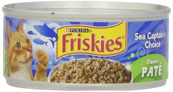 FRISKIES CAT FOOD SEA CAPTAIN’S CHOICE, 5.5 OZ
