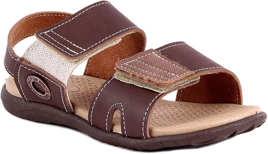 sandália masculina infantil klin urban sport couro