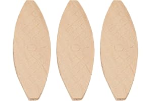 Wood Joining Biscuits, 100 Pieces, Beech Material, Size 0# 47x15x4mm, Wood Board Docking Tool, Joiner Accessories