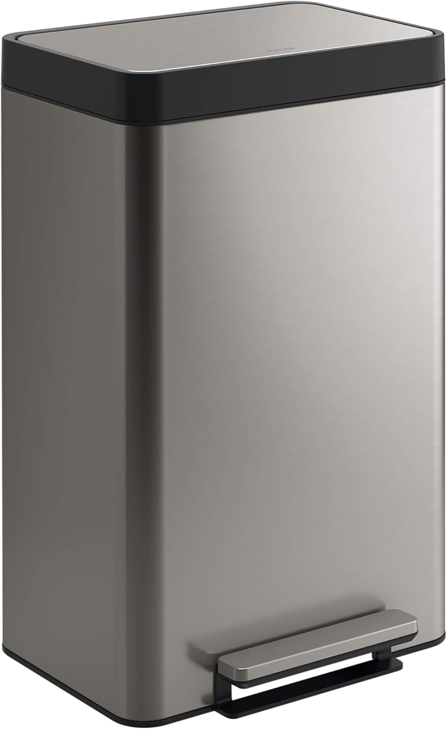KohlerK-20956-ST Dual Compartment Step Trash Can, Liner, Stainless Steel