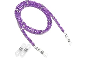 BILIONE Beaded Eyeglass Chains for Women Stylish, Glasses Holder Around Neck for Reading&Sunglasses