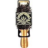Grave Before Shave Beard Brush for Men with 100% Wild Boar Bristles and Bamboo Wood Handle