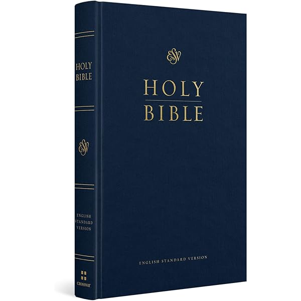ESV Church Bible, Large Print (Hardcover, Black): Holy Bible
