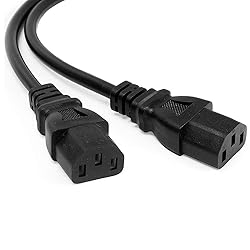 YEKELLA LBSC UPS Server Y Splitter C14 to 2 x C13