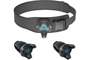 VR Tracker Belt for HTC Vive System Tracker Puck - Adjustable Belt Strap for Waist and Full-Body Tracking in Virtual Reality（