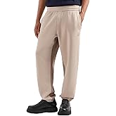Armani Exchange Mens Bonded Stretch Cotton Poly Sweatpants with Small Logo Patch