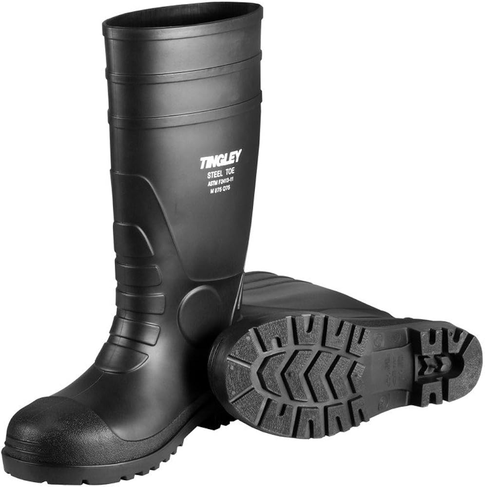  | TINGLEY Rubber Blk Steel Toe Boots 31244 Work Shoes/Boots | Boots