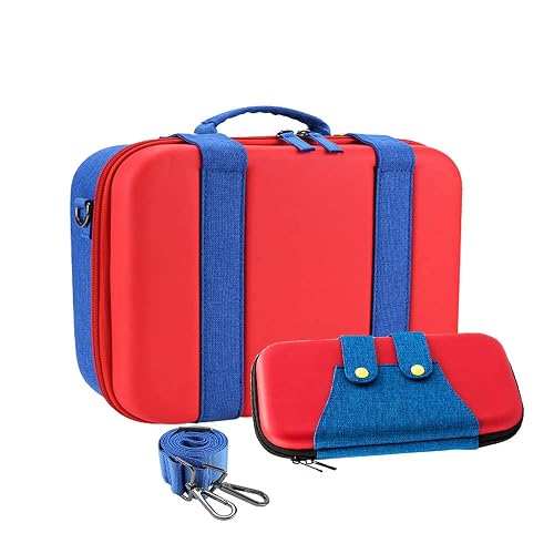 Switch/case Backpack Travel Case for Nintendo Switch Carrying Case Hard Shell Cute Large ...