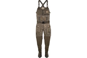 Drake Waterfowl® Neoprene Chest Wader, Waterproof Waders, Knee Pads and 1600g Thinsulate Boots, DryFuse Seam Technology