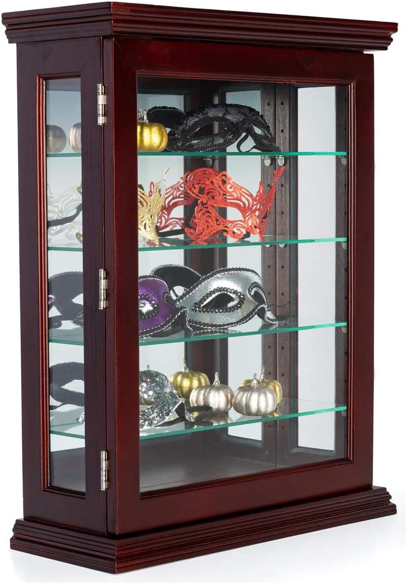 Wall Mounted Glass Curio My XXX Hot Girl