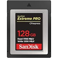 SanDisk 128GB Extreme PRO CFexpress Card Type B - SDCFE-128G-GN4NN
