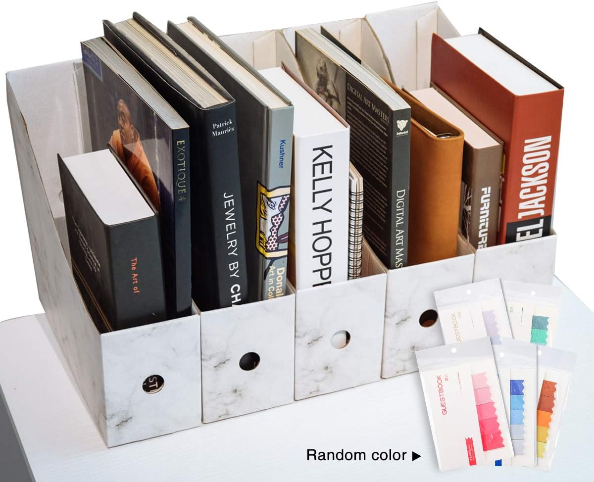 Ikea Fluns White Magazine Office File Organiser Holder Paper Storage