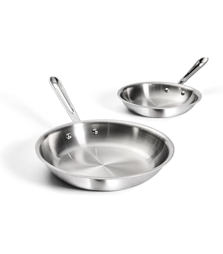 Amazon.com: All-Clad Stainless 8-Inch Fry Pan, Silver: All Clad