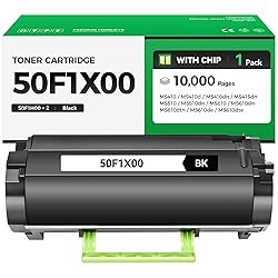 50F1X00 Extra High Yield Toner Cartridge Black
