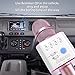 Wireless Microphone, Besteker Portable Wireless Mic Handheld Microphone Bluetooth Speaker Player for Music Playing, Mini Home KTV Karaoke for Apple Iphone Android Smartphone or PC (Rose Gold)