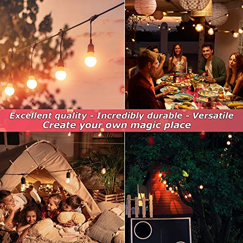 SMART RSQ Complete String Light Hanging Kit Outdoor Light Guide Wire