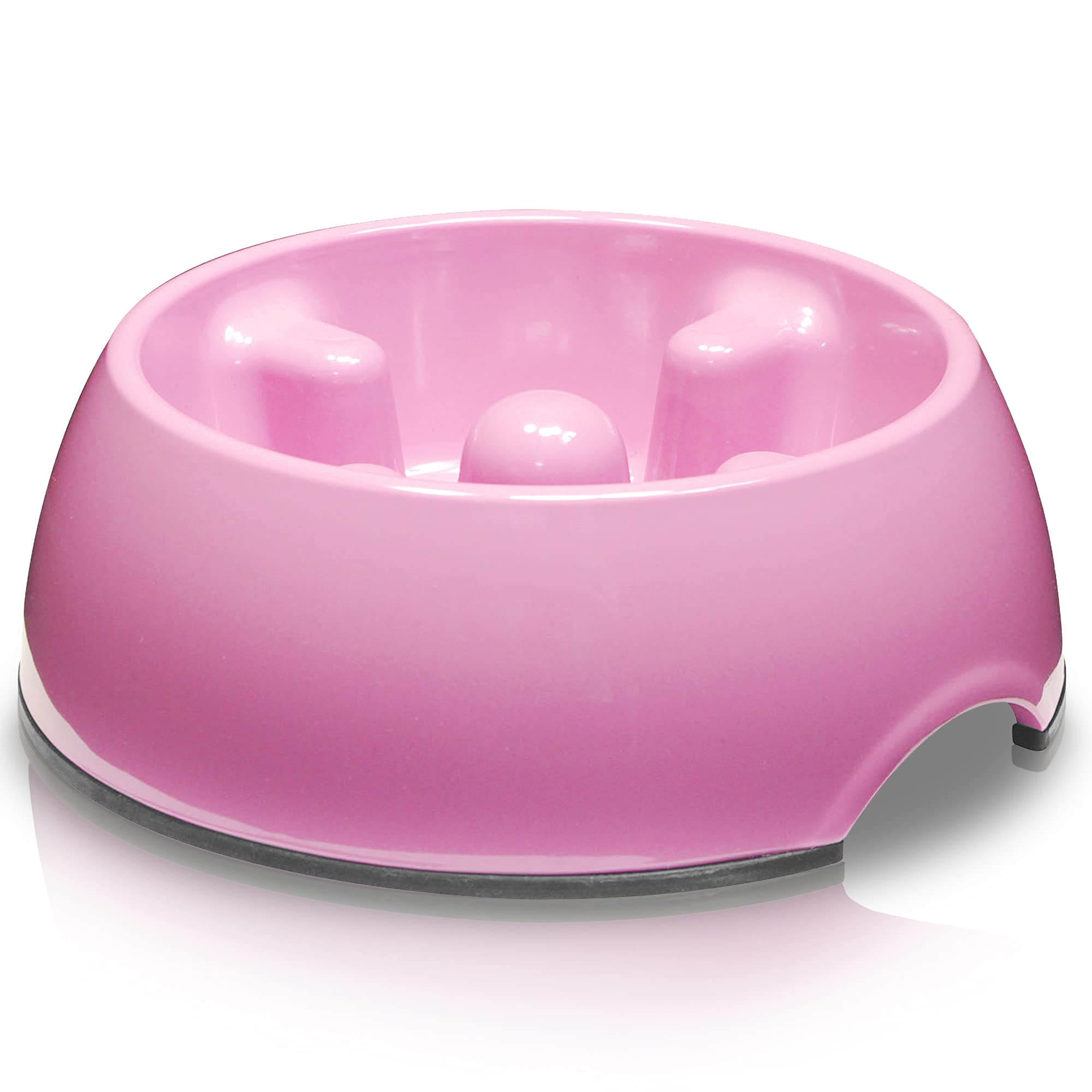 Dogit Anti-Gulping Bowl Small Pink
