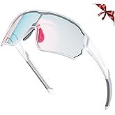 ROCKBROS Photochromic Sports Kids Sunglasses For Boys Girls Children Youth MTB Biking Sunglasses for Kids Ages 8 to 14