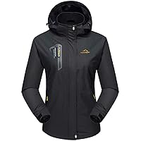 MAGCOMSEN Women's Windbreaker Rain Jacket Water Resistant Hiking Jacket Lightweight Raincoat for Running, Fishing