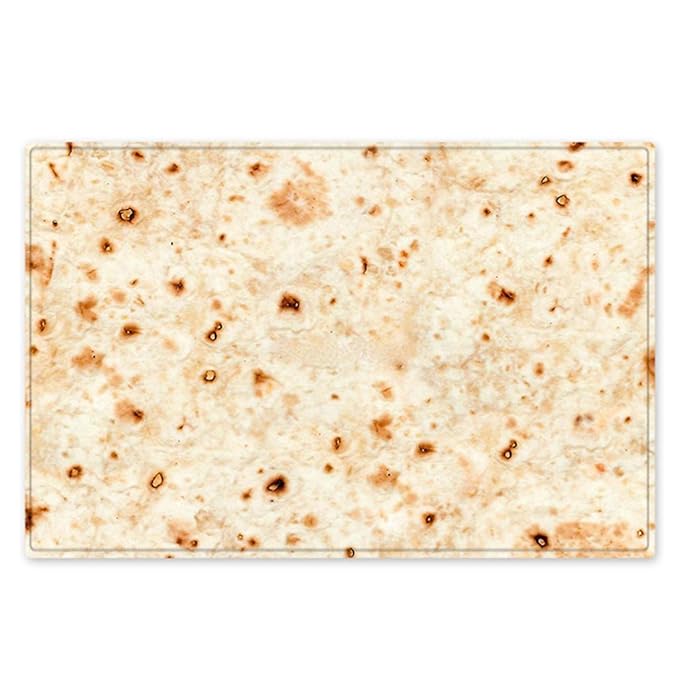 Mexikanische Burritos Teppiche & Matten Picknickdecke Wasserdicht 60X180CM Strand-Decke Wärme-Isoliert Extra Groß Weiches Fle