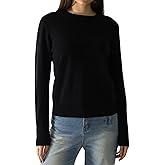 Women’s Daily Cashmere Sweater – 100% Pure Cashmere Crew Neck Pullover, Soft Lightweight Knit