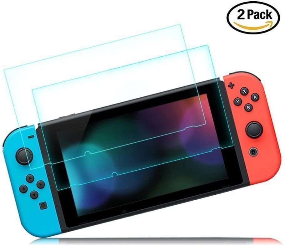 CSL-TECH Screen Protector For Nintendo Switch 2 PACK Tempered Glass Screen Protector Premium Anti Scratch Clear HD 6.2 inch Tablet: Electronics