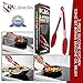 KJA Premium Kitchen Tongs: Set Of 2 (9 and 12 inch) Food Tongs Made With Heat Resistant Silicone – Stainless Steel Utensil For Cooking, BBQ, Grilling, Salad, Fish & Serving – Free Silicone Oil Brush