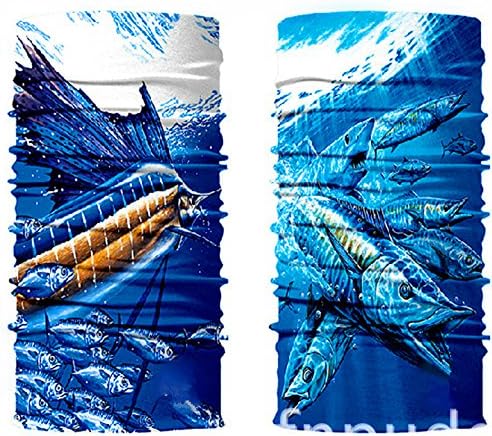 AYAYA 2pcs Assorted Seamless Headbands for Sports Cycling Arm band Hiking Climbing Bandana Headwrap Scarf Neck Gaiter Turban Mask, Seamless Lightweight Headband with UV Resistance