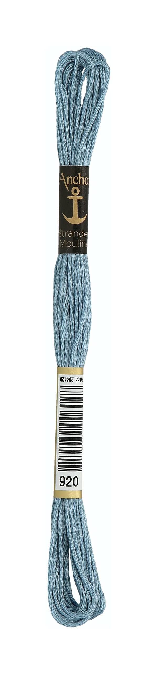 Anchor 4635000-00920 Embroidery Thread, 100% Cotton, 920, 8 m