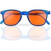 Prospek Blue Light Blocking Glasses FLARE – Orange Lenses Filter 99.9% Blue Light, May Improve Sleep, Focus & Eye Protection