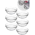 Orgingift 6-Piece Mini Glass Sauce Bowls – Crystal Cut Dessert Bowls For Jam, Honey & More - View #13