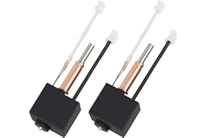 REDREX 2PCS Original Kobra 3/Kobra 3 V2 Combo Hotend 3D Printer All Metal Extruder Hot End Replacement with 0.4mm Brass Nozzle and Silicone Sock for Anycubic Kobra 3 and Kobra 3 V2 Combo 3D Printers