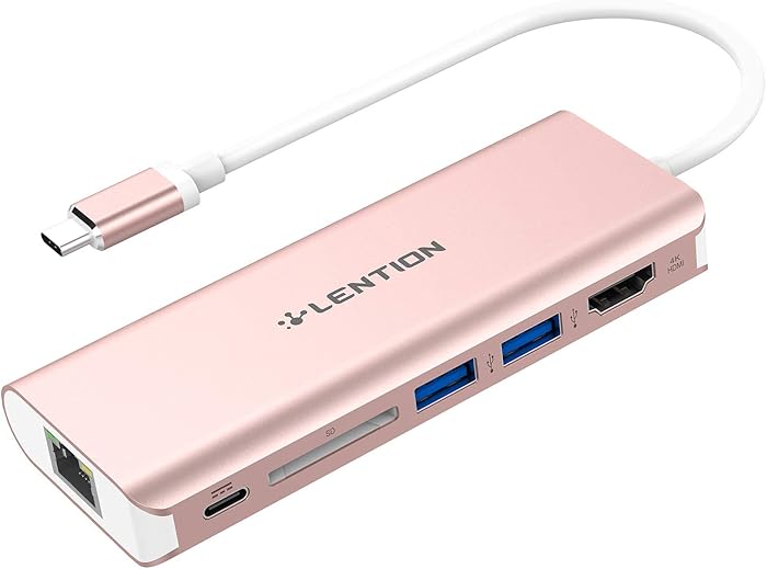Top 10 Usb C Hub Dell Xps 13 Rose Gold